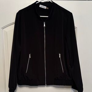 Calvin Klein Women's Black Bomber Jacket